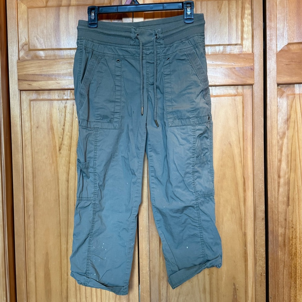 Natural Reflections Olive Green Pants Women’s Size 4 Gorpcore Hiking Minimalist